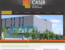 Tablet Screenshot of casjb.com